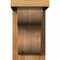 Ekena Millwork Carmel Rough Sawn Corbel w/Backplate, Western Red Cedar, 6"W x 10"D x 10"H COR06X10X10CAR01RWR - alternate 4